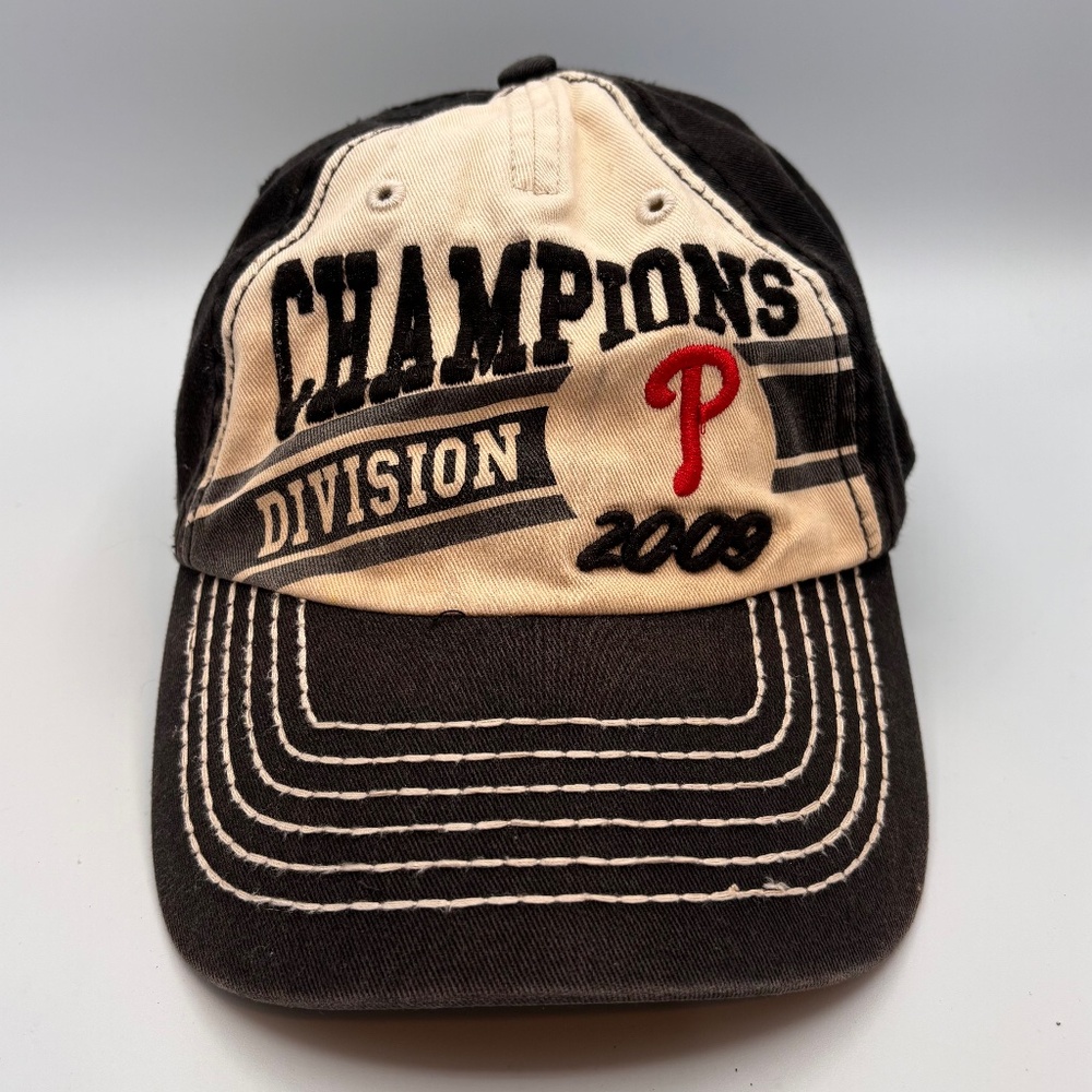 Vintage Philadelphia Phillies MLB Division Champions Baseball Retro Hat